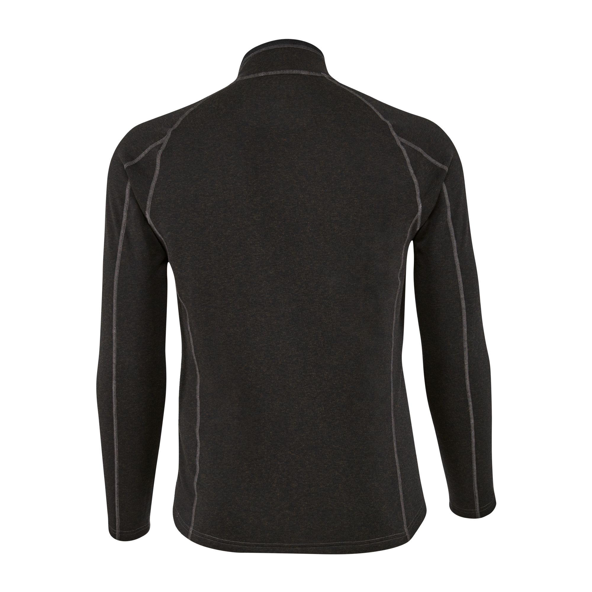 Picture of Carhartt UH0172MB Mens Force HW Synthetic Wool-Blend Fleece Base Layer Qtr-Zip Top